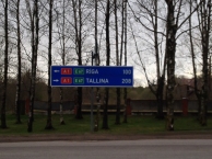 auf dem Weg durchs Baltikum!